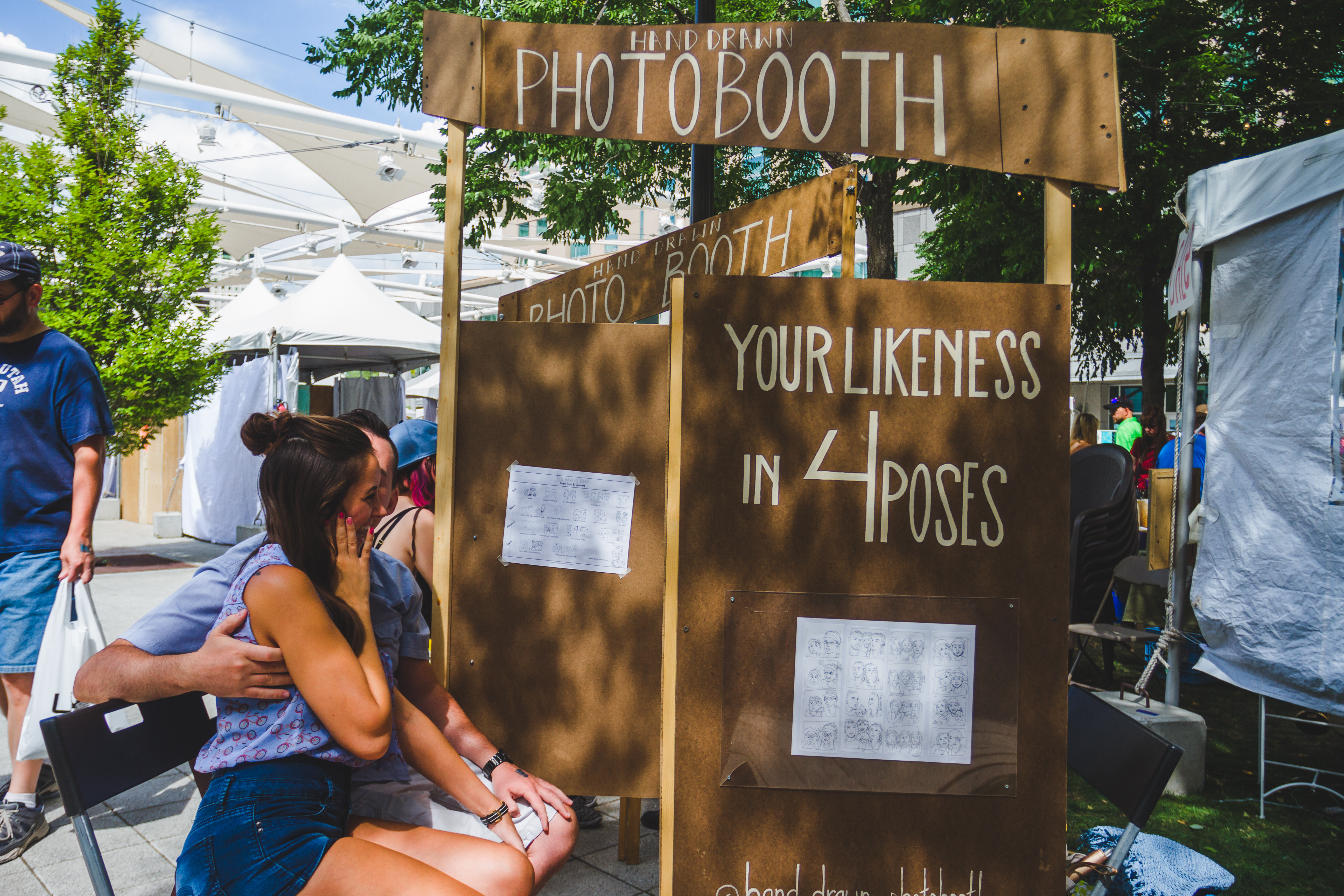 Hand Drawn Photo Booth: A #clcDIYfest Favorite - Craft Lake City