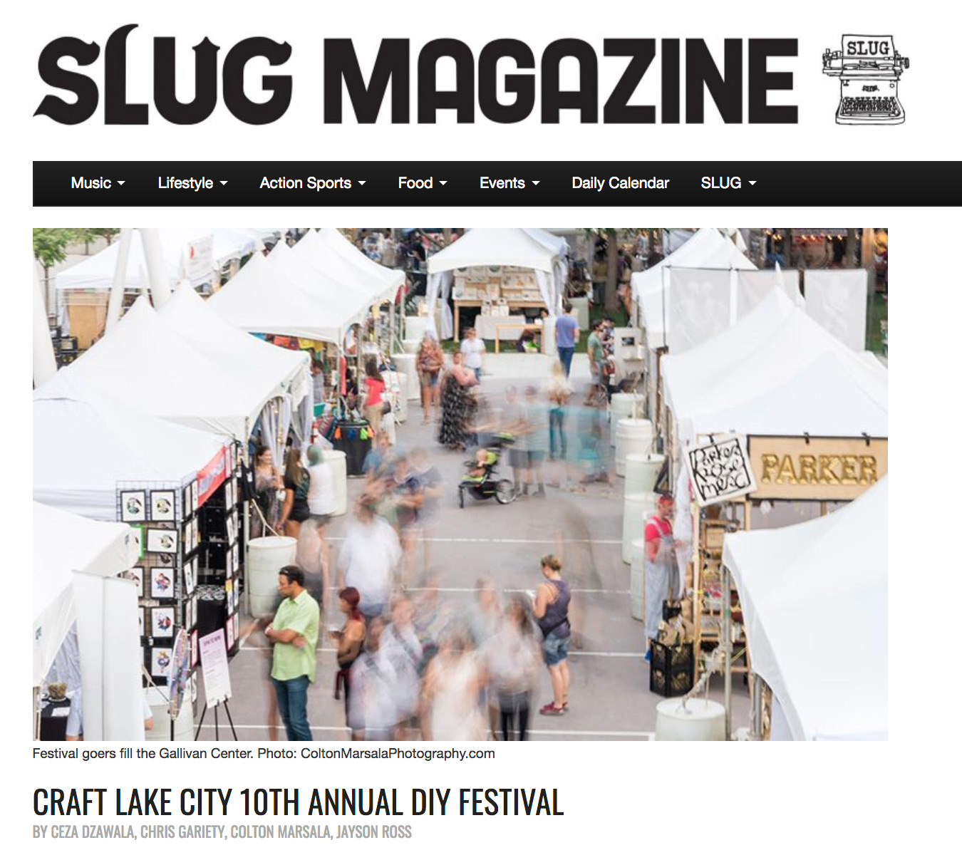 SLUG Magazine Photo Gallery: Craft Lake City 10TH Annual DIY Festival