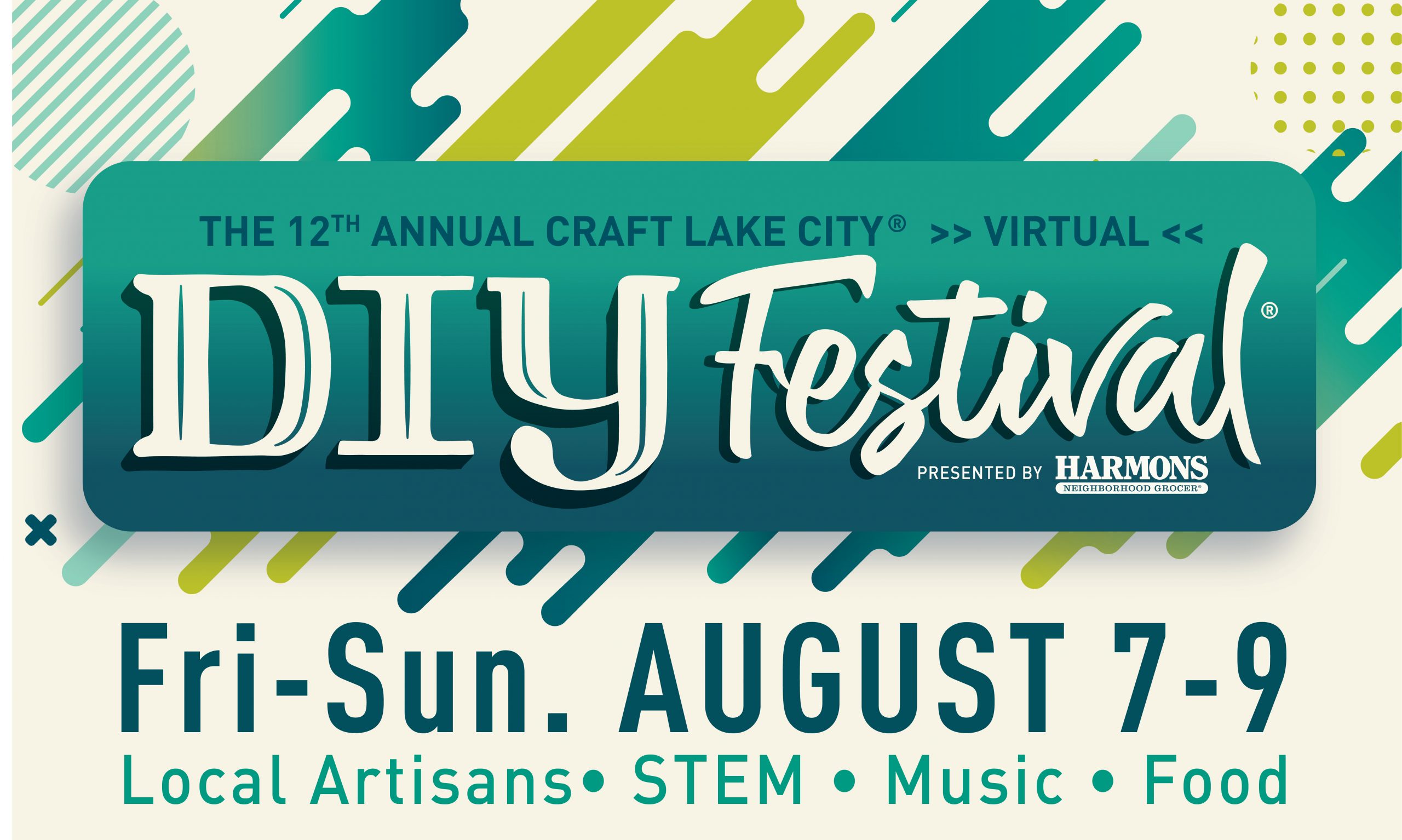 Craft Lake City Announces Accepted Exhibitors for the Virtual 12th Annual Craft Lake City® DIY Festival® Presented By Harmons
