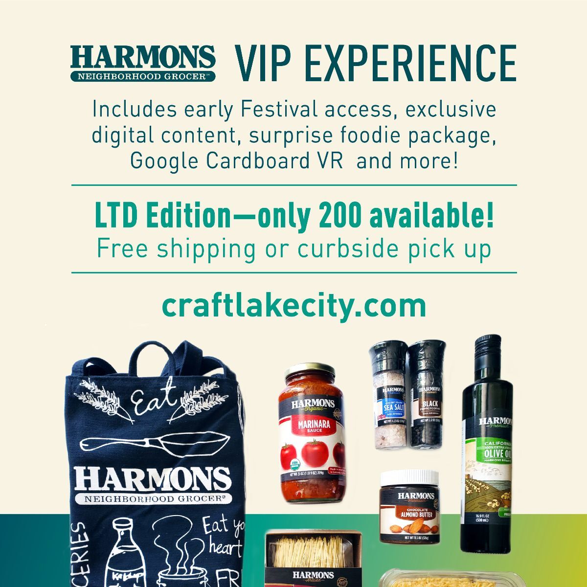 Become a VIP at the Virtual 12th Annual Craft Lake City DIY Festival Presented By Harmons