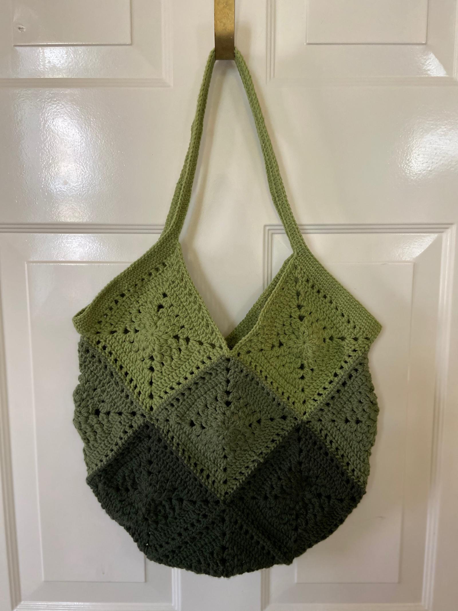 Granny square market bag - Craft Lake City