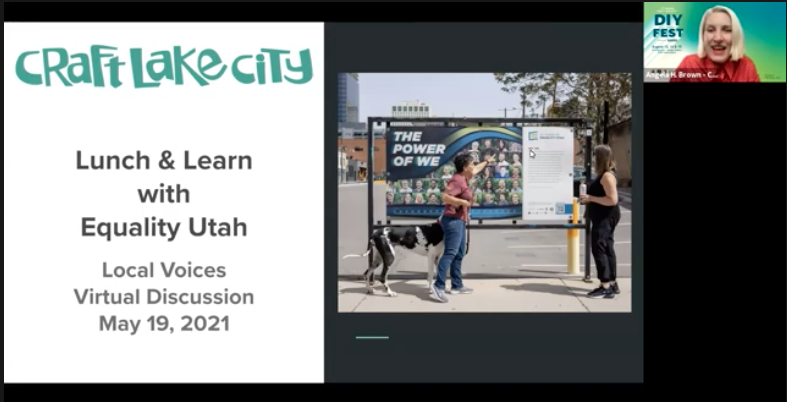 Craft Lake City Lunch & Learn with Equality Utah