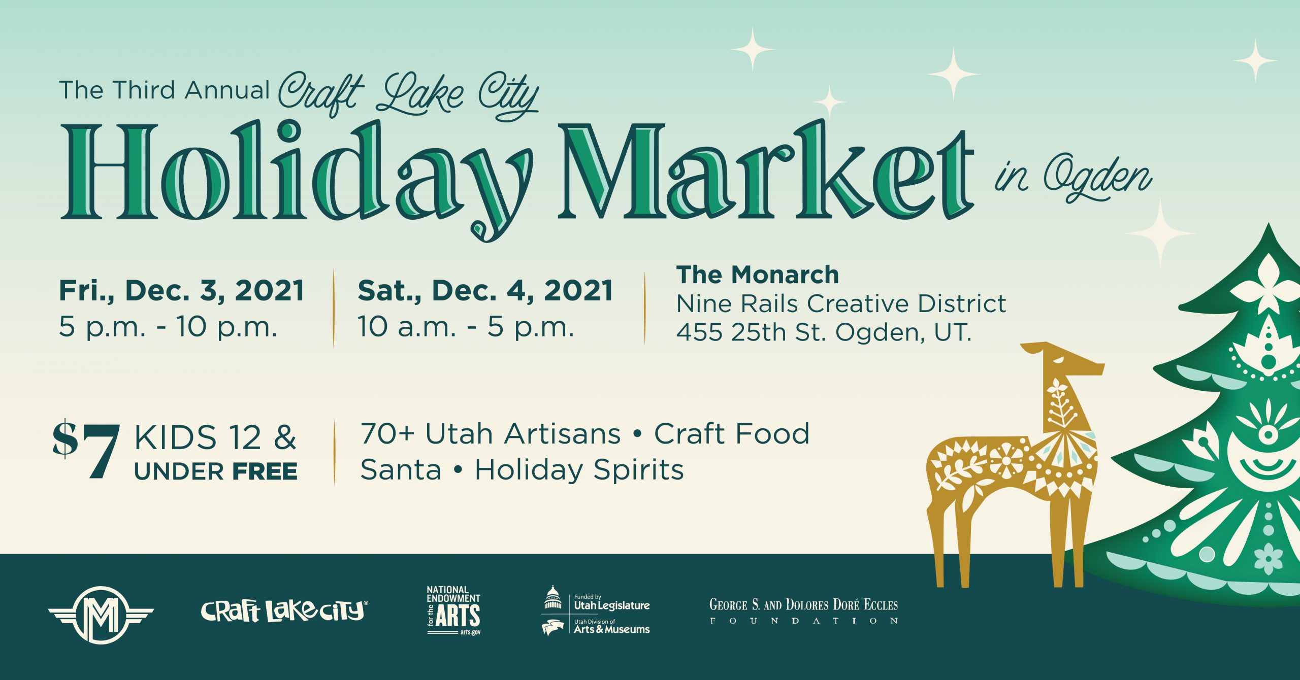 Tickets Are Now Available for the Third Annual Craft Lake City Holiday Market!