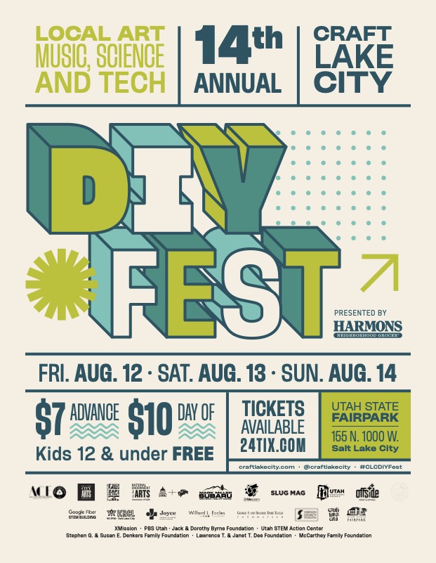 Last Call for Sponsors for the 14th Craft Lake City Annual DIY Festival ...