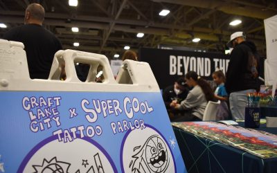Announcing the Craft Lake City “Tattoo” Parlor at the NBA All-Star Crossover Event