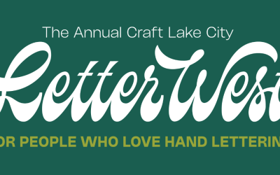 Craft Lake City Announces Return of Utah-Based LetterWest Lettering Conference Under 2024 Events Banner