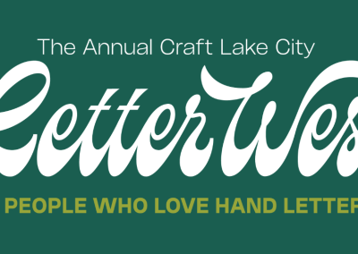 Craft Lake City Announces Return of Utah-Based LetterWest Lettering Conference Under 2024 Events Banner