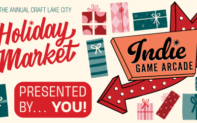 Craft Lake City to Celebrate Local Indie Games  at Annual Holiday Market in Ogden, UT