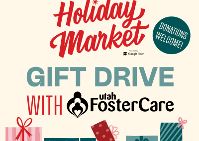 2023 Craft Lake City Holiday Market Gift Drive to Benefit Utah Foster Care