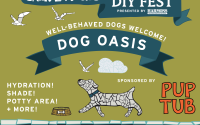 PupTub Club Returns as Sponsor of the Dog Oasis at the 17th Annual Craft Lake City DIY Festival Presented By Harmons!