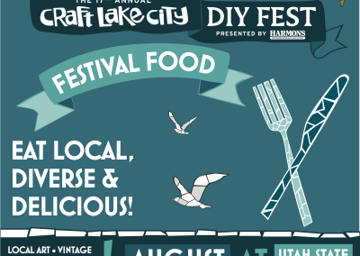 Announcing The Festival Food Lineup at the 17th Annual Craft Lake City DIY Festival Presented By Harmons
