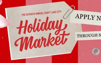 Deadline For the Seventh Annual Holiday Market is ONE WEEK Away!