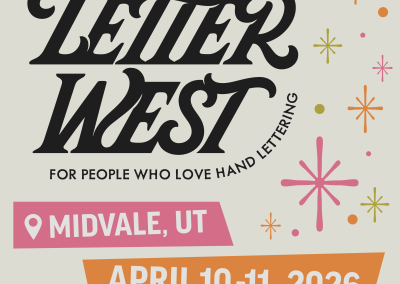 The Full Presenter & Workshop Lineup for the Fifth Annual Craft Lake City LetterWest Conference is Out Now!