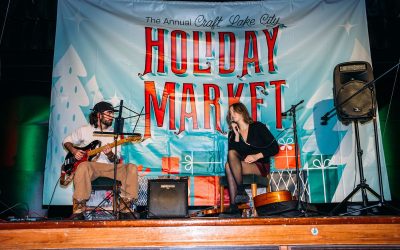 Entertainment at Craft Lake City’s Holiday Market