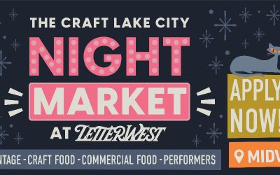 Craft Lake City Night Market Debuts at their Fifth Annual LetterWest