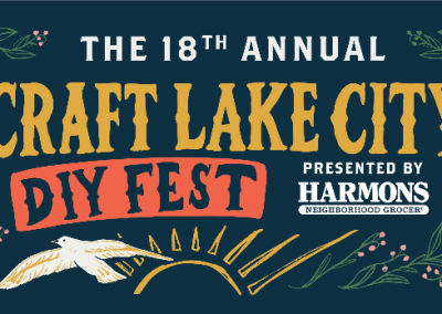 Advance Tickets On Sale for the 18th Annual Craft Lake City DIY Festival Presented By Harmons